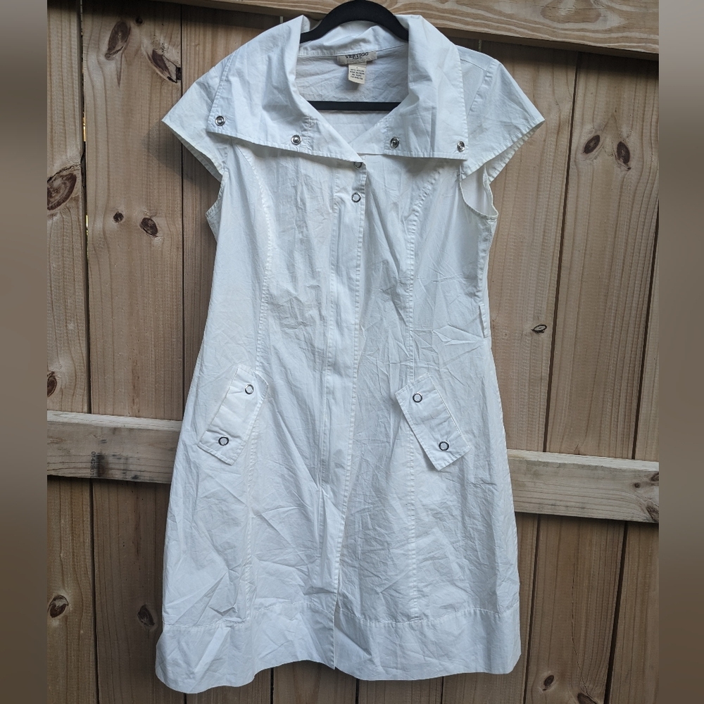 Vintage White Vertigo Paris Dress